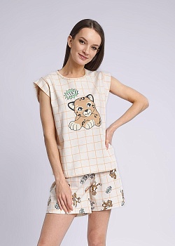 Комплект футболка + шорты для женщин Clever 174066