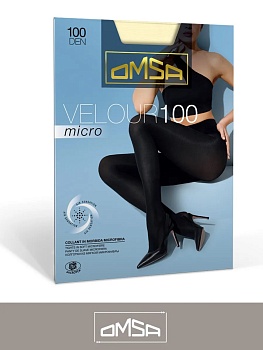 Колготки OMSA VELOUR MICRO 100 186668