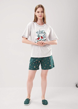 Комплект футболка + шорты для женщин Clever 185213