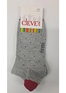 Носки цветные для девочек Clever 160281