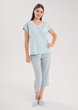 Комплект одежды футболка + бриджи для женщин Clever 185637