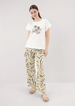 Комплект футболка + брюки для женщин Clever 180201