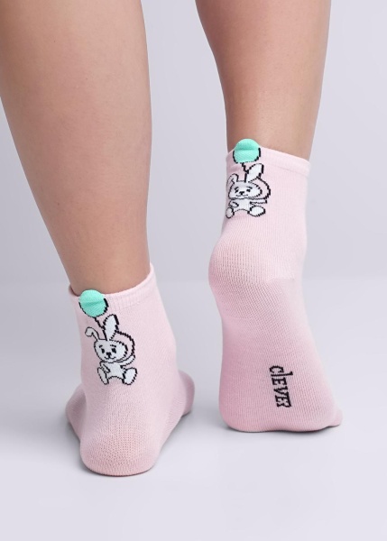 176262 Носки дет. флай 3Д дев CLE С13109 16-18,18-20