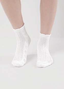 Носки ажурные для девочек Clever 180092