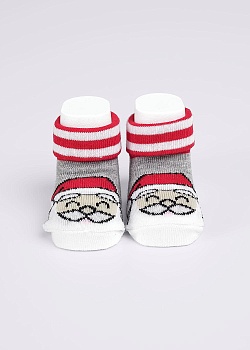 Носки цветные Новый год для девочек и мальчиков Clever 185293