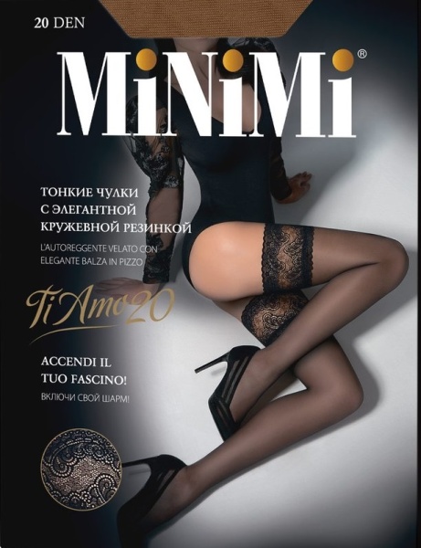 169517 Чулки MINIMI TI AMO 20