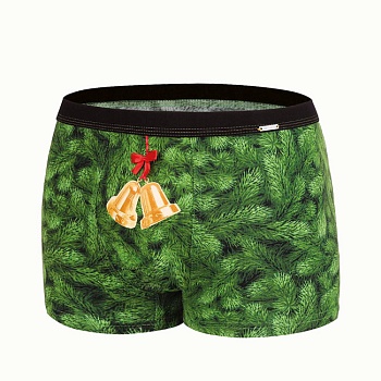 Трусы шорты Новый год для мужчин Cornette 160150