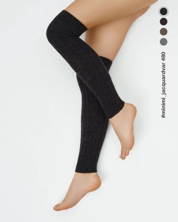 176790 Гетры MINIMI scaldamuscolo JACQUARD VAR.4 480 (косичка)