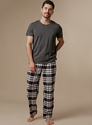 Пижама футболка + брюки для мужчин Indefini 177563