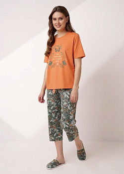 Комплект футболка + бриджи для женщин Clever 184866