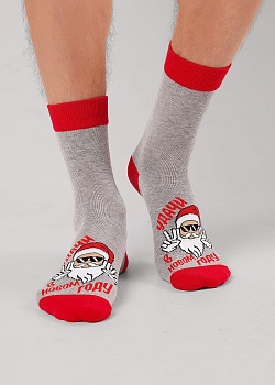 Носки цветные Новый год для мужчин Clever 185346