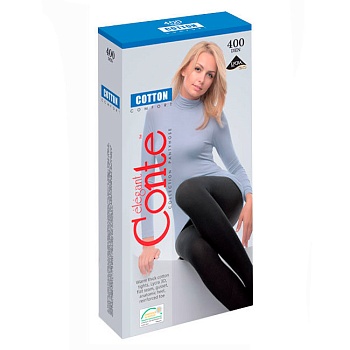 Колготки Conte Cotton XL 400 125713