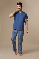 Пижама футболка + брюки для мужчин Indefini 177649
