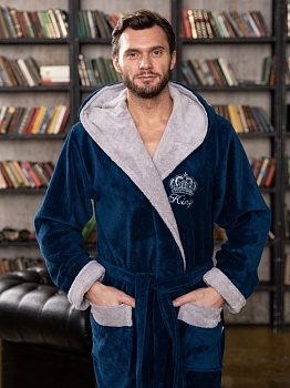 Халат велюровый для мужчин POLENS 173585