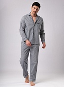 Пижама рубашка + брюки для мужчин Indefini 173572