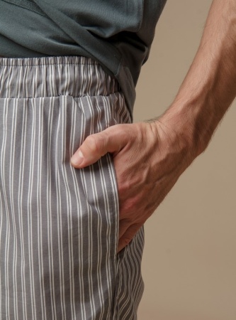 177530 Пижама мужская (футболка+шорты) INDEFINI PBZ3040 (3)