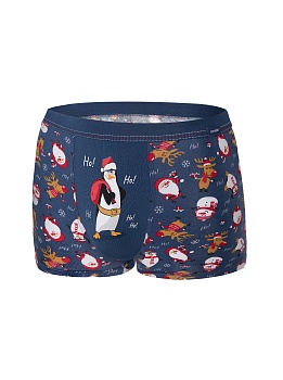 Трусы шорты Новый год для мужчин Cornette 166861