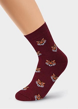 Носки цветные Новый год для женщин Clever 170443