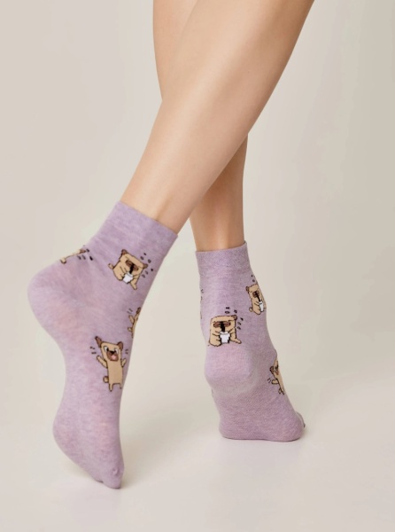 177991 Носки женские Брестские 16С1102 FUNNY 564 (1)