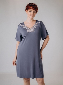 Сорочка с коротким рукавом для женщин Indefini 180005