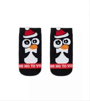 Носки цветные Новый год для девочек и мальчиков CONTE-KIDS 170201