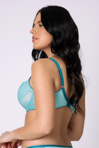 172063 Бюстгальтер MADISON TURQUOISE Balconette Subtille (1)