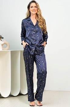 Пижама рубашка + брюки для женщин Mia-Аmore 179581