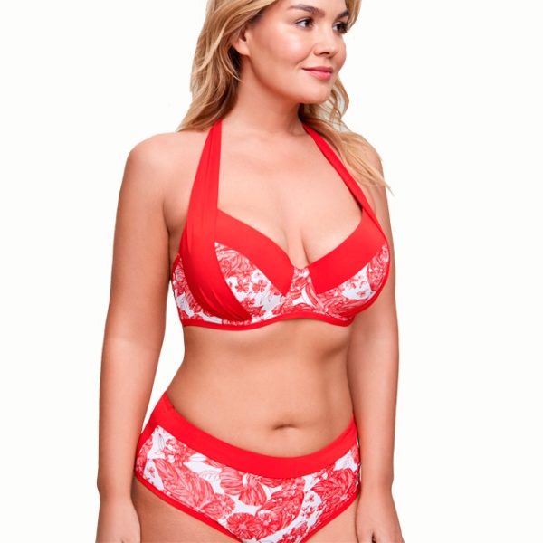 155264 INF Купальник MARMELAD красный 31204710217 (1)