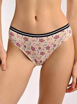 Трусы слипы для женщин Indefini 185986