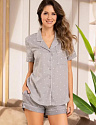 Комплект рубашка + шорты для женщин Mia-Mia 172221