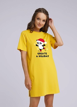 Платье с коротким рукавом Новый год для женщин Clever 177103