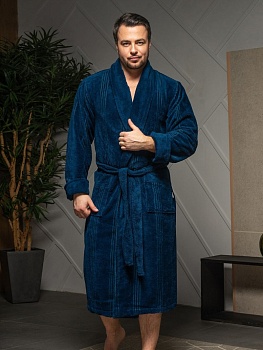 Халат велюровый для мужчин POLENS 170915