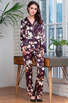 Пижама джемпер + брюки для женщин Mia-Аmore 155051