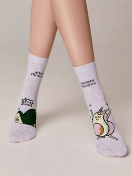 Носки цветные для женщин CONTE ELEGANT 171619