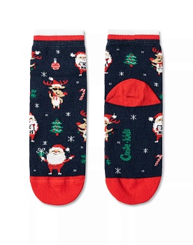 Носки с принтом Новый год для девочек и мальчиков CONTE-KIDS 178686