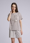 Комплект футболка + шорты для женщин Clever 176516
