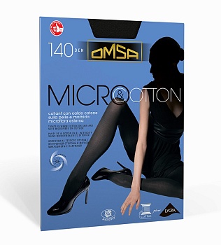 Колготки OMSA MICRO&COTTON XL 140 121507