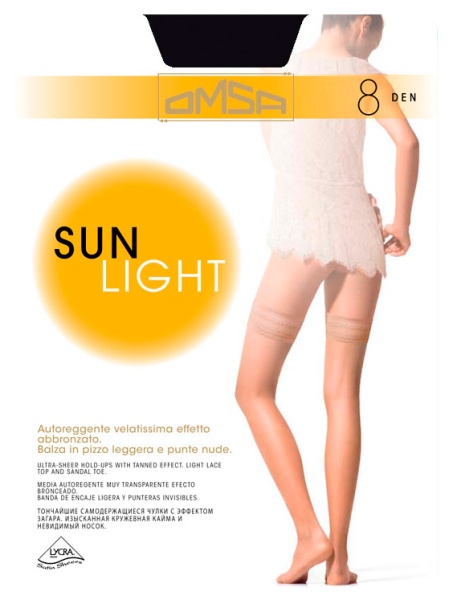 146431 Чулки OMSA Sun Light 8