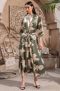 Халат длинный для женщин Mia-Аmore 180035