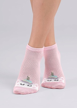 Носки в сетку для девочек Clever 178369