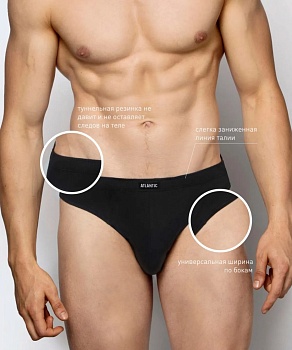 Трусы слипы для мужчин Atlantic 180520