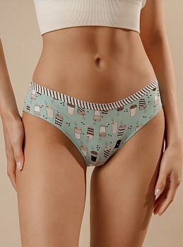 Трусы слипы для женщин Indefini 177836