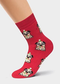 Носки цветные Новый год для женщин Clever 170446