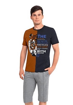 Комплект одежды футболка + шорты для мужчин Clever 170760