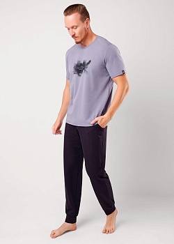 Комплект футболка + брюки для мужчин Clever 185465