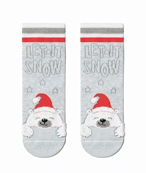 Носки цветные Новый год для девочек и мальчиков CONTE-KIDS 173162