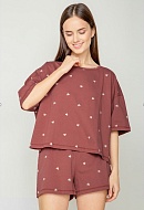 Пижама футболка + шорты для женщин Very Neat 172170