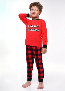 Пижама джемпер + брюки для мальчиков Clever 170330