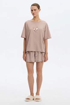 Пижама футболка + шорты для женщин Very Neat 185038