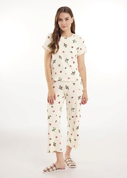 Пижама футболка + брюки для женщин Clever 185235